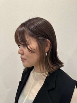 アッセンブル(ASSEMBLE) インナーカラー×外ハネボブ