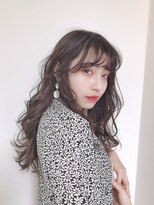 マルツ 銀座(maltu) 暗髪ロング×シースルーバング