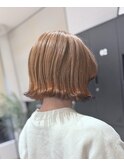 10代20代★大人かわいいダブルカラーブリーチミルクティーカラー