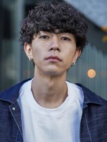 波巻きパーマニュアンスパーマシャドウパーマカルマパーマメンズ