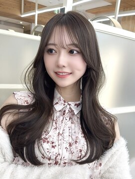 アフロートリノ(AFLOAT Leino) 韓国ヘア　くびれヘア　似合わせ顔まわり前髪シースルーバング