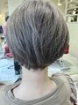 ヘアサロン ビビット 久宝寺店(VIVIT) 白髪ぼかしブリーチ、グレイパール