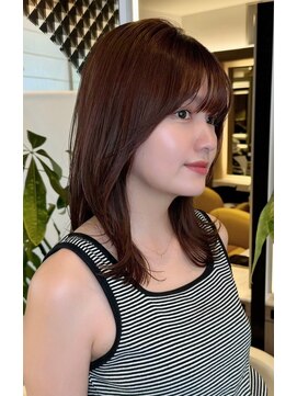 アロン(Allons Ginza) 大人気王道ミディアムレイヤーボブ