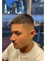 ヒロギンザ 六本木店(HIRO GINZA)&nbsp;クロップ×スキンフェード