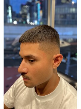 ヒロギンザ 六本木店(HIRO GINZA) クロップ×スキンフェード