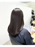 ドレスヘア/ショコラアッシュ/弱酸性縮毛矯正/髪質改善/新札幌