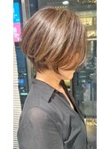 40代/50代/絶壁解消・前下がり・ショートボブ【浅野】