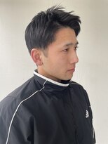サラ ビューティー サイト 古賀店(SARA Beauty Sight)&nbsp;【王道モテ】20代30代/アップバング/黒髪/スパイキーショート