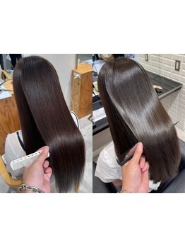 髪の芯から潤いを与える独自処方のオーダーメイド薬剤★髪を強く・美しく「髪質改善」◎ダメージも徹底補修