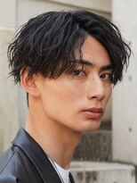 テン 心斎橋(tenn.)&nbsp;心斎橋シャドウパーマセンターパートツイストスパイラルパーマ●