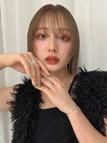 ソヨン 栄2号店(SOYON)&nbsp;切りっぱなしボブ/外ハネボブ/似合わせカット/メルティーカラー