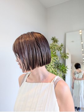 ソヨン 豊田市駅店(SOYON) 46.ボブ/切りっぱなしボブ/タッセルボブ/顔周りカット/髪質改善