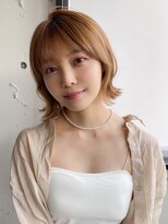 前髪 外ハネボブ ワイドバング イメチェン 美髪"