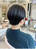 前髪あり/20代/30代/ショート/ショートボブ