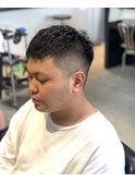 【原田】クロップ　バーバースタイル　ビジネススタイル