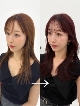 コア プラス 立川(COA PLUS)の写真/COAから立川にNewブランドサロンオープン！トレンド感のある顔周りカットや艶感のある髪質改善を。