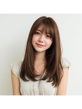 ルシードスタイル アウラ 松戸市五香(LUCIDO STYLE Aura) ロングスタイル【松戸・五香・白髪染め・カラー・髪質改善