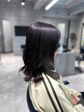 シーク センター南店(seek) 暗髪パープルブラック☆