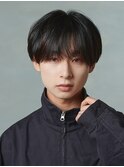 マッシュ/黒髪/ナチュラルマッシュ/メンズ/ツーブロック