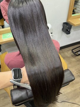 アンフィサンクミル 銀座(AnFye cinq mille) ［AnFye］縮毛矯正×ジュエリーシステムトリートメント