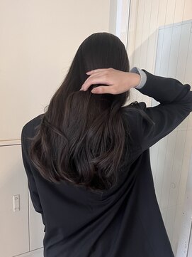 オリーブグレージュ/暗髪/韓国/広島/袋町