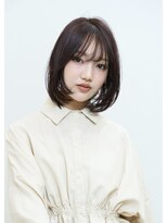 ピークアブー アヴェダ アトレ恵比寿(PEEK-A-BOO AVEDA)&nbsp;大人可愛い 内巻きロングボブ