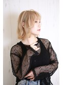 ブリーチ有りハイトーンベージュ