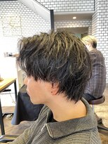 ステレオ ヘアデザイン 安城店(STEREO HAIR DESIGN)&nbsp;センターパート×ウルフ（1月）