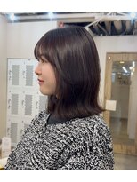ロア 四条河原町店(LoRE)&nbsp;《LoRE》ミディアム/ボブ/暗髪カラー/髪質改善