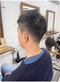 MEN’S HAIR/サーフカール/刈り上げセンターパート/恵比寿