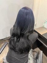 マーシュ(marshu) design color navy × gray 【Hikaru】