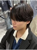 センターパート/フェザーパーマ/スパイラルパーマ/men's