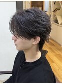 ダークグレージュセンターパート