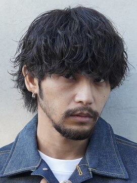 フィフス 大分(fifth) 大分ツイストスパイラルパーマメンズカットラウンドマッシュ緩め