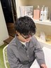 メンズカット＋パーマ＋パーマ長持ちホームケア付き