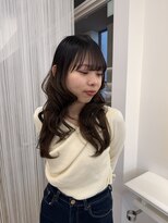 パーヴミックス アリー(Parve Mix ALLY) 韓国フォワード巻スタイル×マロンブラウン