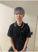 ホワイトグレー×マッシュ