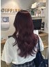 【学生限定】似合わせカット＋ブリーチなしWカラー/透明感◎/ダメージレス