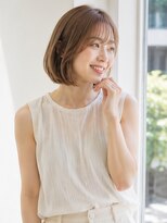 ドット ヘアー ジェム(dot.hair gem)&nbsp;ぷつっとボブ/ハニーベージュカラー/大人ボブ