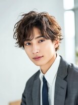 メンズルービック なかもず(MEN’s Rubik's) ビジネスも映える大人のニュアンスパーマ