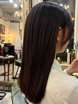 ソレイユ 新宿御苑前 (SOLEIL)&nbsp;77. 暗髪艶ストレート/髪質改善ロング/デザインカラー