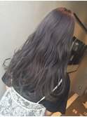 パープルアッシュグレージュ