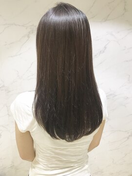 パティオン(PATIONN) ストレートロング×自然な縮毛矯正【表参道 青山 原宿】