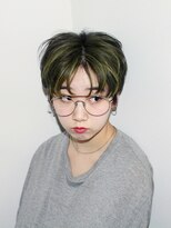 ボアソルテ(Boa Sorte)&nbsp;ハニーイエローのハイライトショート