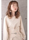お手入れ簡単前髪パーマ☆