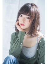 ヴァンクシー バイ ルナ(VANKCY by Luna) 伸ばしかけの方にもオススメな抜け感ストレートボブ 向ケ丘遊園