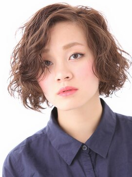 ゼンコー キチジョウジ(ZENKO KICHIJOJI) 【ZENKO吉祥寺】ウェービーボブ×マロンベージュ・20代・30代