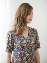 アーサス ヘアー デザイン 袖ケ浦店(Ursus hair Design by HEADLIGHT)&nbsp;ursusオリジナル小顔ナチュラルウェーブ　ハイライトカラー