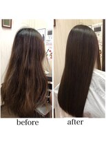 ナチュラルエフ(natural f)&nbsp;髪質改善 美髮モイスチャーチャージカラー＋カット