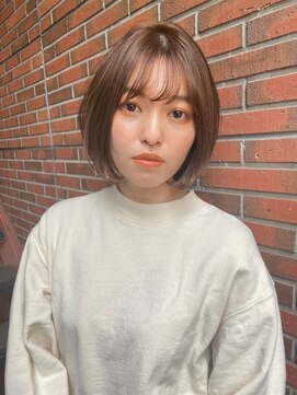 アリエッタ ギンザツー(ARIETTA GINZA2) ミニボブ/ころんとボブ/大人ガーリー/フェミニン/くすみカラー